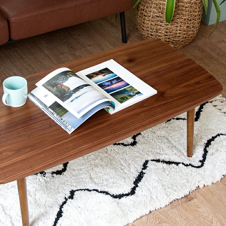 楽天市場】ローテーブル 折りたたみ 北欧 天然木 リビングテーブル