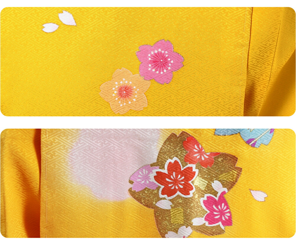 楽天市場】＼スーパーセール／ 七五三 着物 7歳 袷用 日本製 逸品 正絹