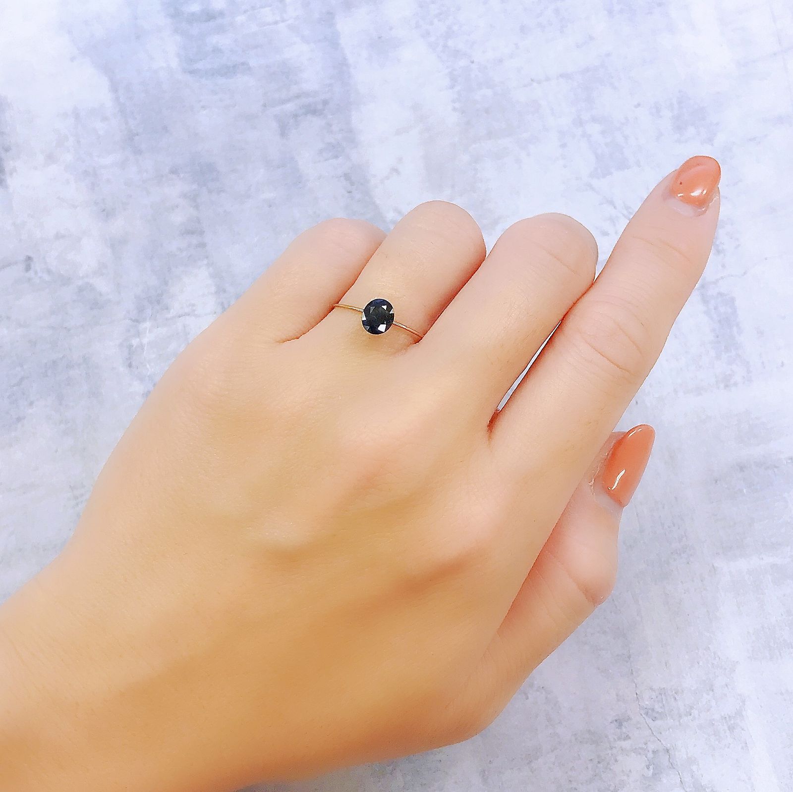 ゴールドシーンサファイア(宝石名シーン・サファイア)ケニア産 識別済