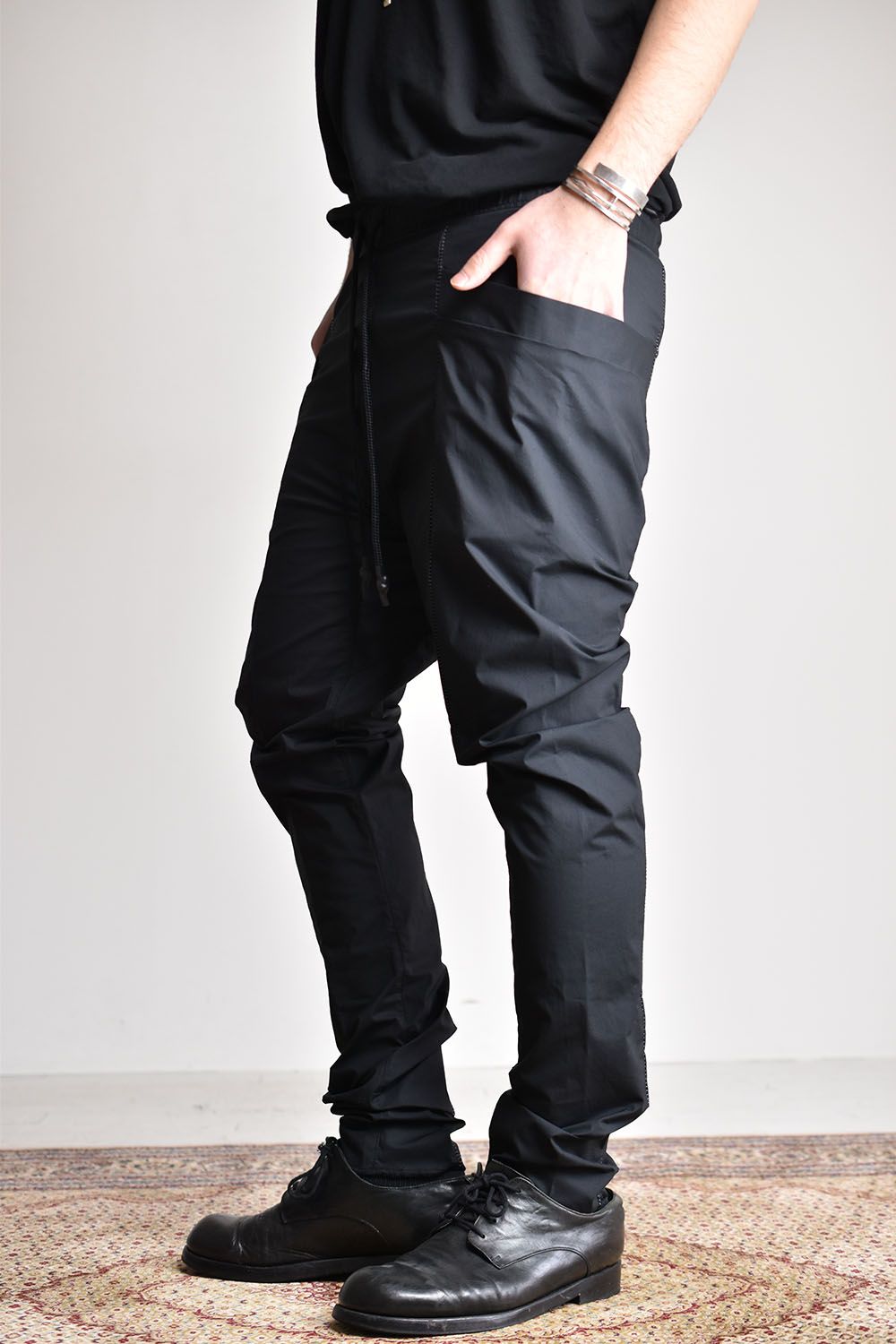 RIPVANWINKLE - Cotton Typewriter Cloth Jodhpur Pants