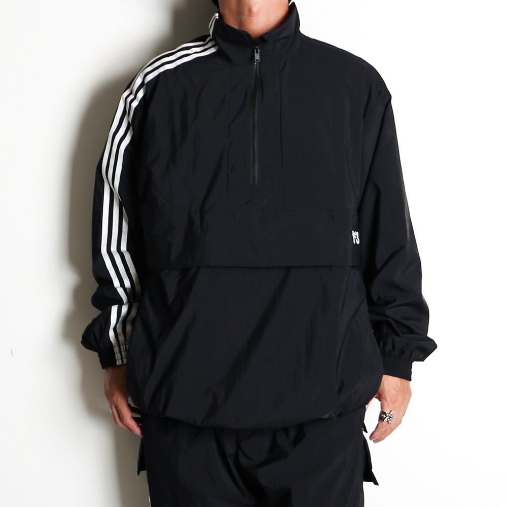Y-3 - 3S NYL HZ - BLACK / ナイロン ハーフジップジャケット / JD9796