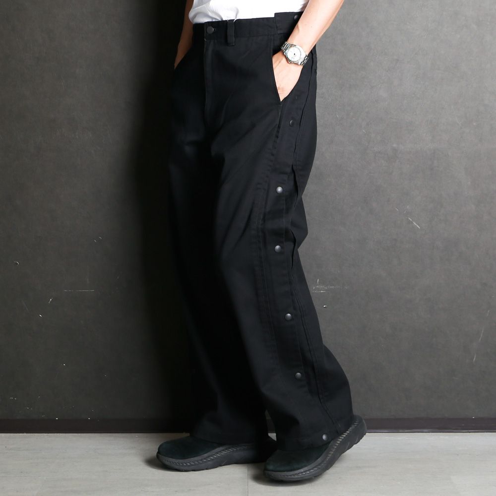 FACETASM - × DICKIES / BASKETBALL PNTS - BLACK / ワイドパンツ / KR