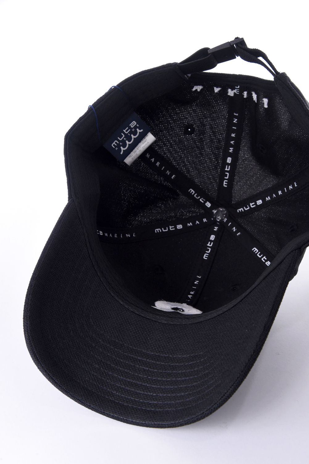 muta - FIELDSENSOR®︎ 8 LOGO CAP / 8 ロゴ キャップ (ブラック