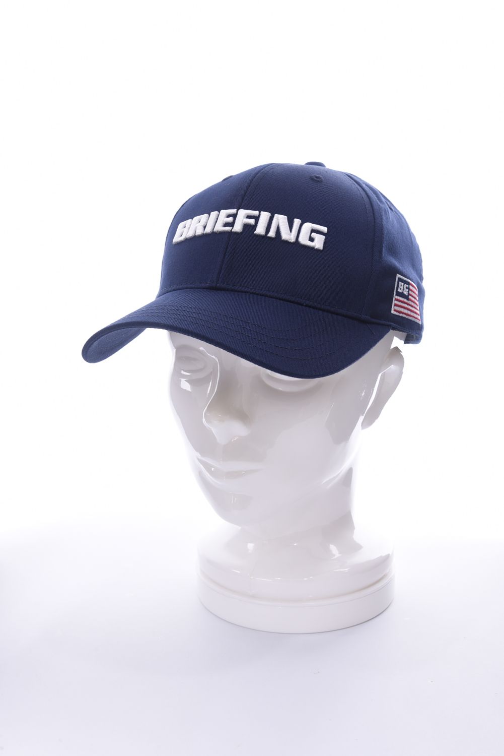 BRIEFING - MENS BASIC CAP / ロゴ刺繍 ベーシック ベースボール