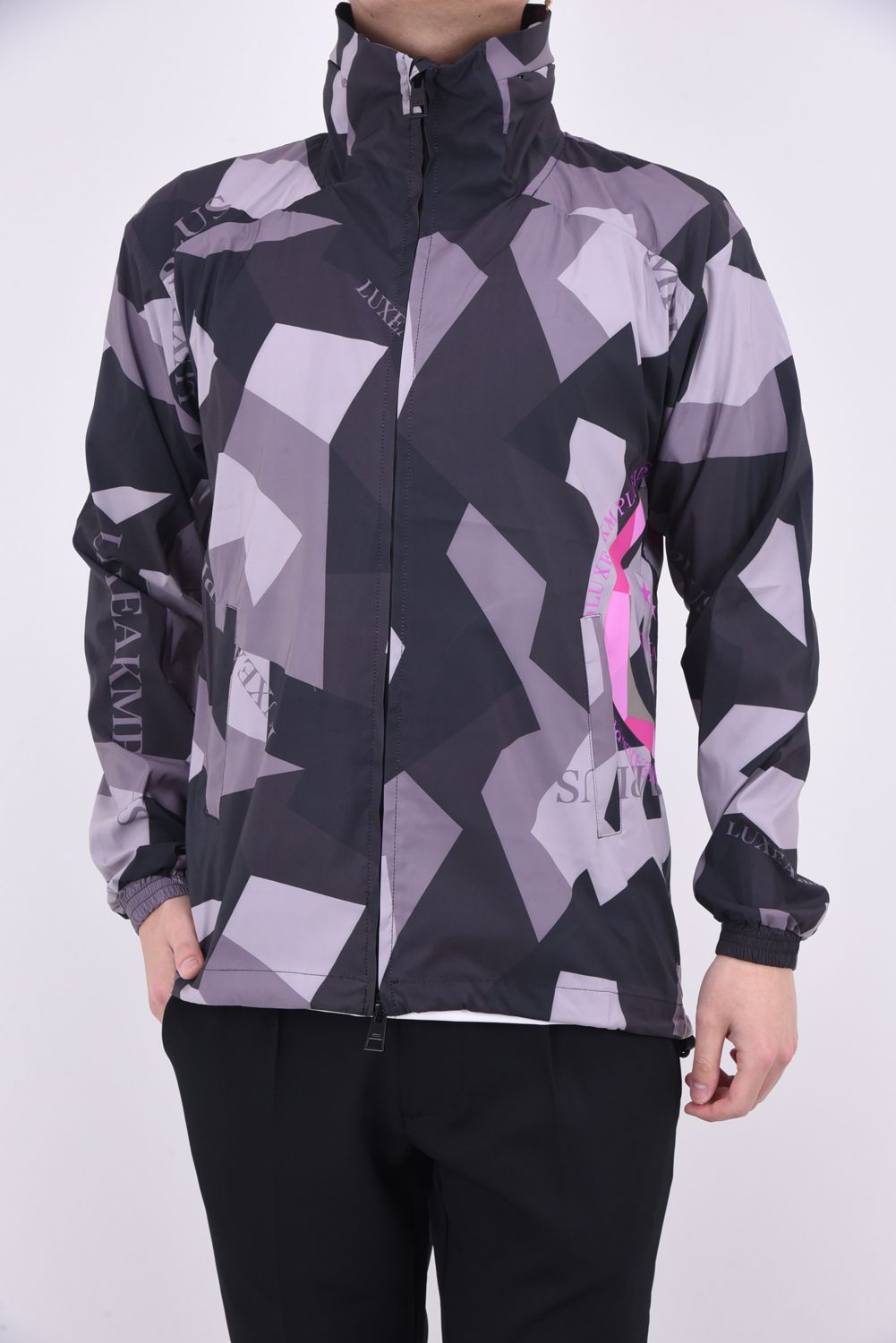 LUXEAKMPLUS - SWEDISH TRACK HOODY / スウェディッシュ カモフラ柄