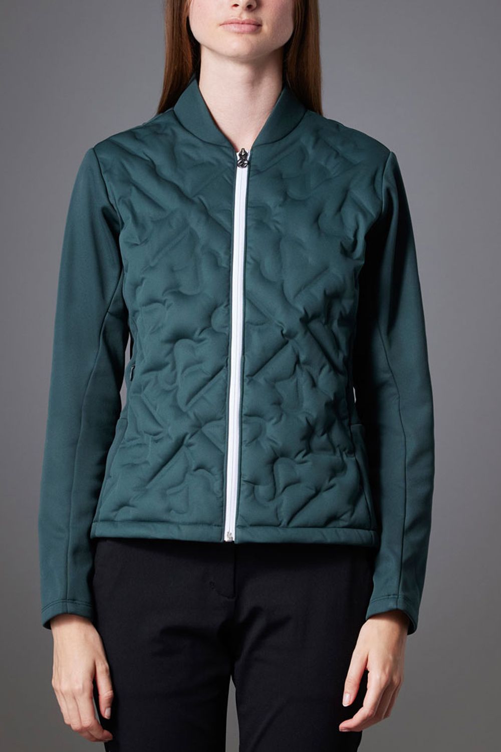 DESCENTE GOLF - 【レディース】 バックロゴ フルジップダウン