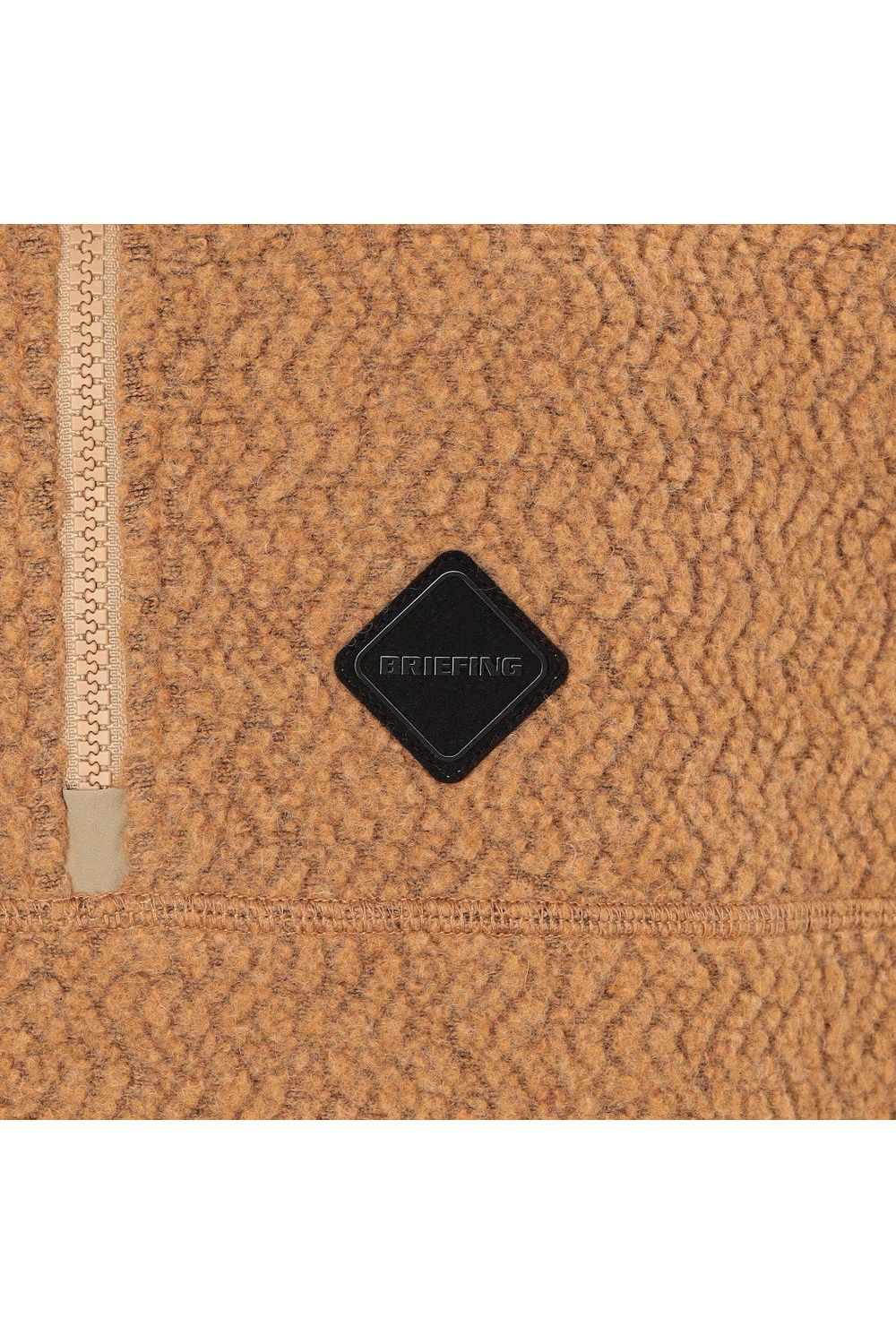 BRIEFING - 【25AW】【レディース】 WOMEN'S WOOL BOA HALFZIP TOP