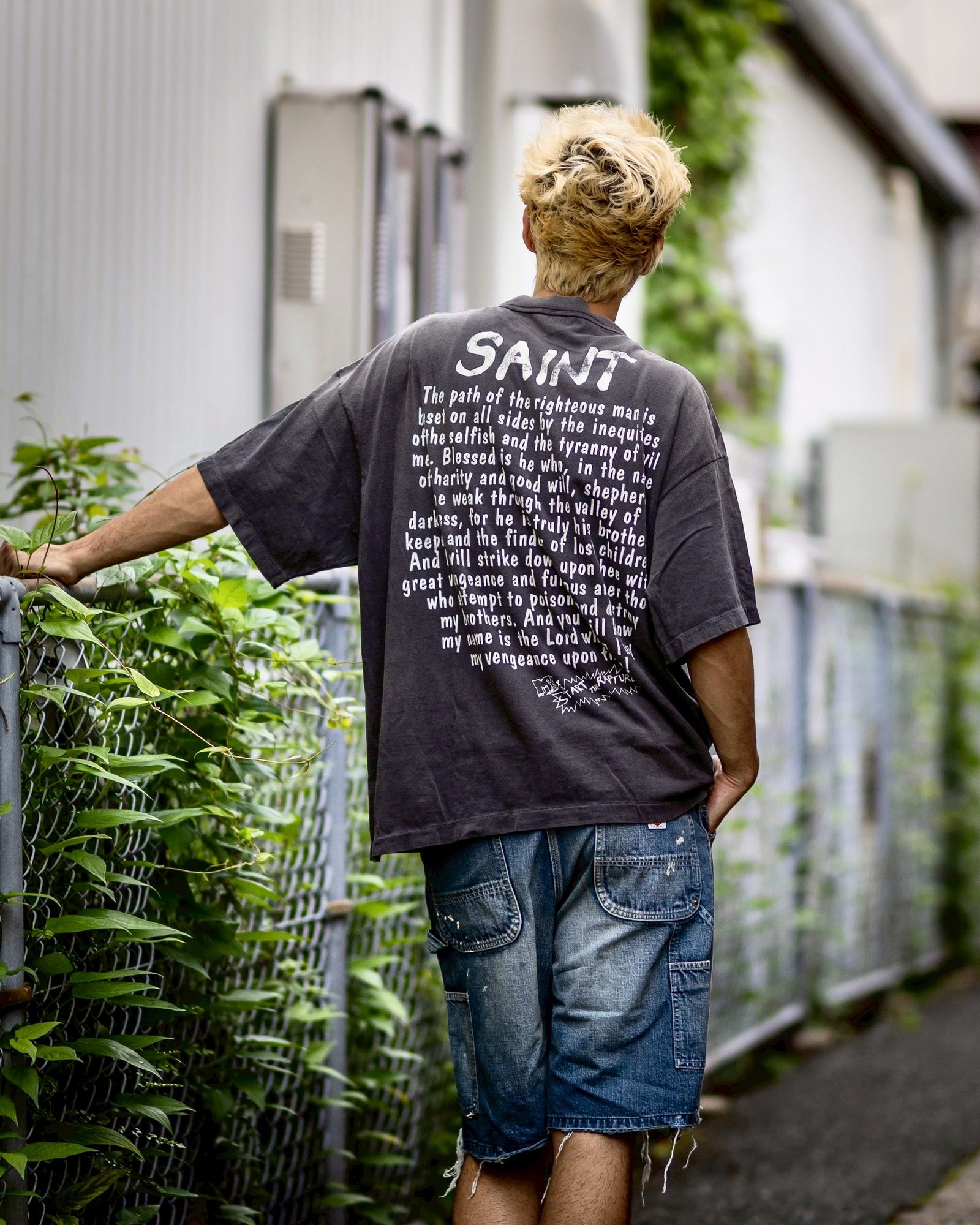 SAINT M×××××× - セントマイケル Tシャツ RAPTURE SS TEE(SM-HR8-0000
