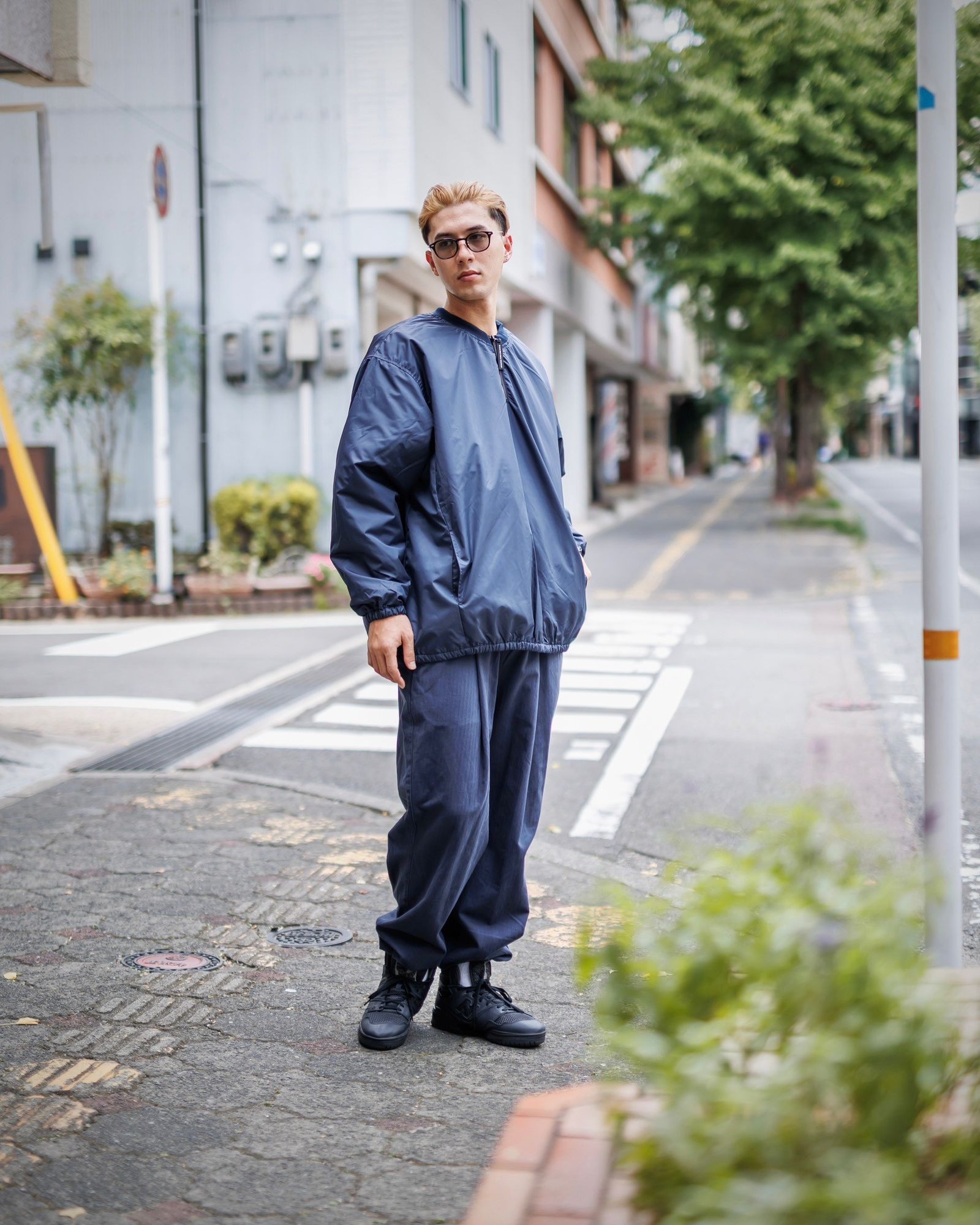 Stripes For Creative BASEBALL HALF ZIP JACKET スタイル9月21日新作