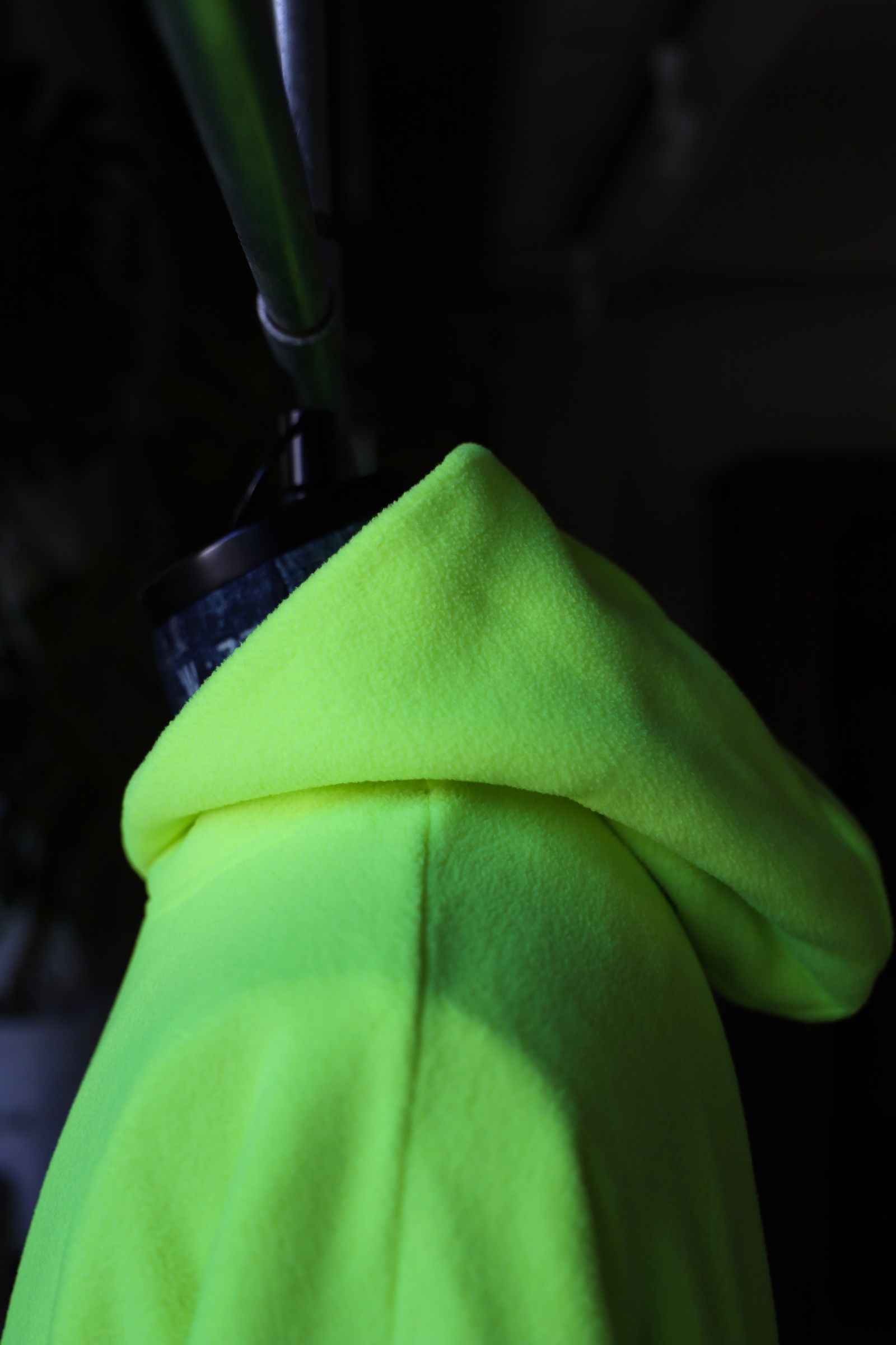 FreshService - ReFresh!Service. FLEECE SAUNA PONCHO(NEON YELLOW
