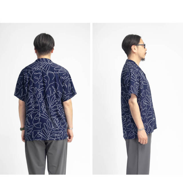 LANI'S General Store ラニーズジェネラルストア リーフ総柄 レーヨン