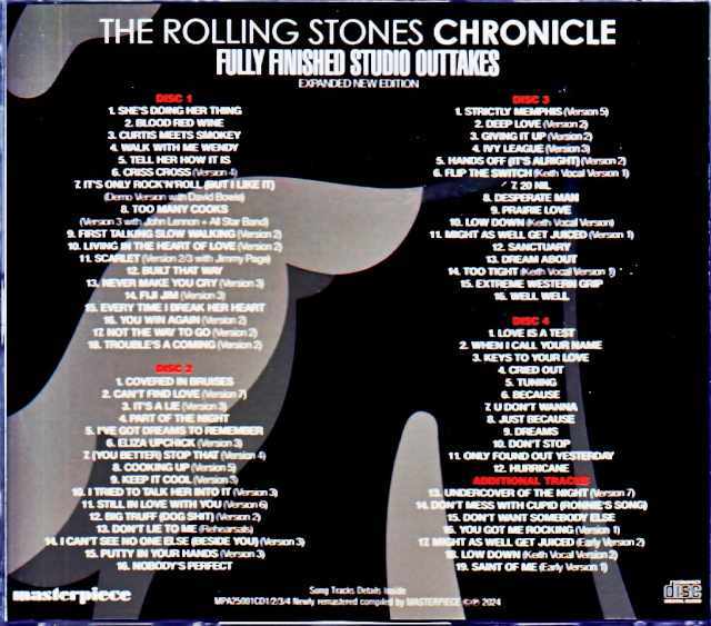 Rolling Stones ローリング・ストーンズ/Fully Finished Studio Outtakes