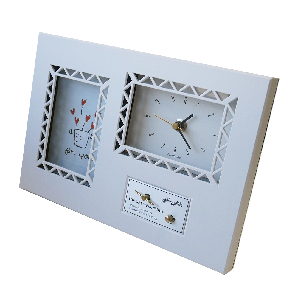 いけだ プライムタイム 18弁 時計付フォトフレーム キセキ GRe4N BOYZ