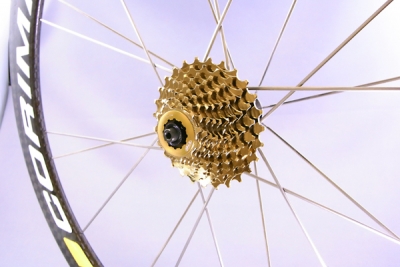 TNI アルミカセットスプロケット シマノ 11速 ゴールド ｜ ロード