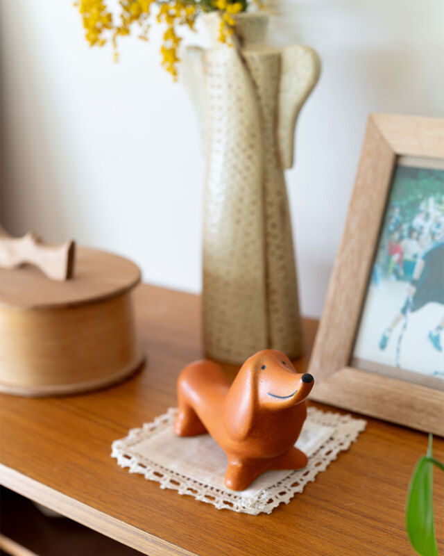 個別販売】Lisa Larson リサ・ラーソン｜DACHSHUND ダックスフンド S