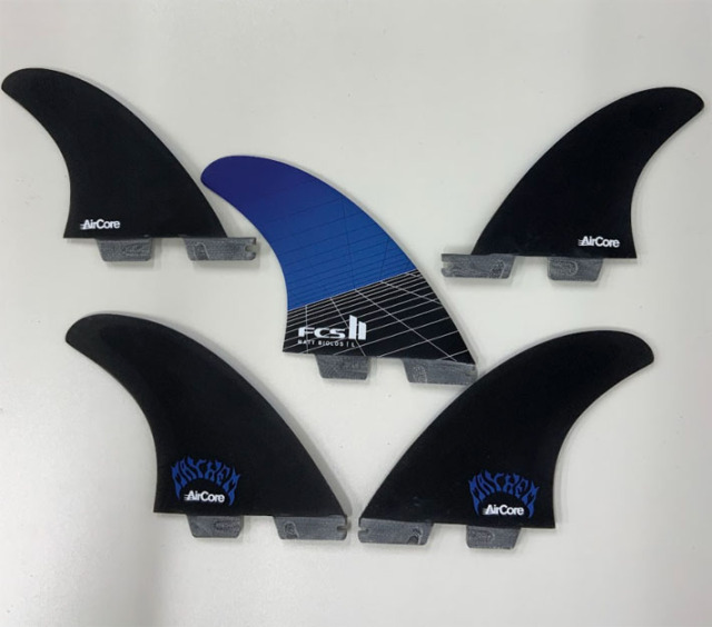 FCS2 FIN Matt Biolos' MB Performance Core carbon AIR CORE TRI-QUAD
