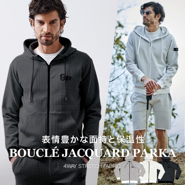 格子柄ブークレジャガードジップアップパーカー 150403 G-STAGE ジー