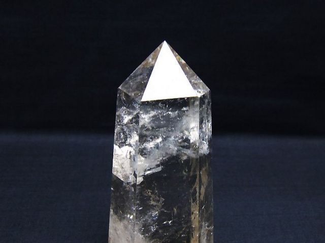 パワーストーン 天然石 虹入りヒマラヤ水晶六角柱[T60-27003]