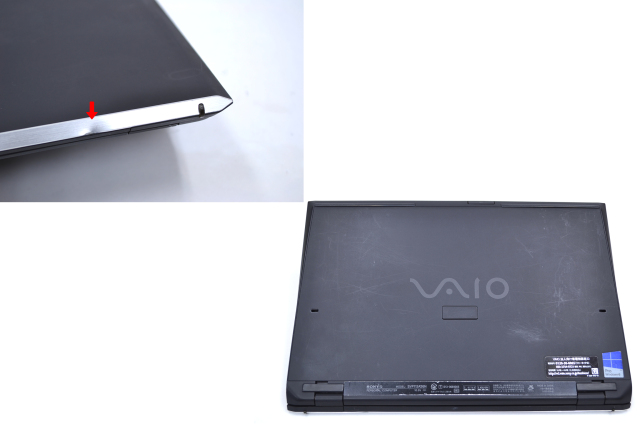 中古ノートパソコン SONY VAIO Pro 11 SVP112A26N Core i7 4500U