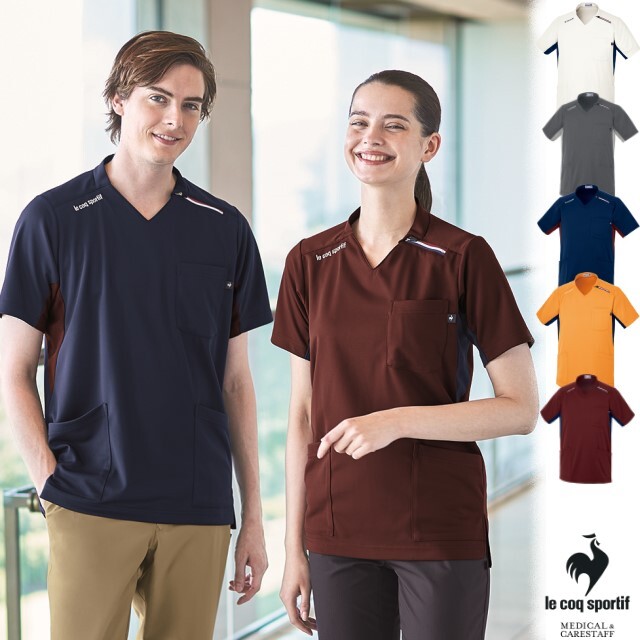 UZL3208 ルコックスポルティフ lecoqsportif ケアスタッフウェア