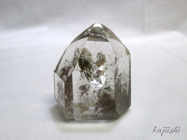 レインボーファントムガーデンクォーツ ポイント 天然石専門店【鬮石】