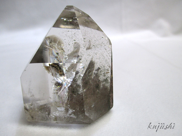 レインボーファントムガーデンクォーツ ポイント 天然石専門店【鬮石】