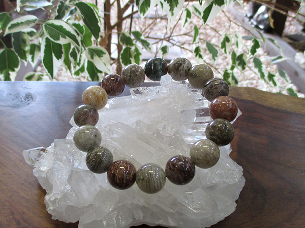 高品質ガーデンクォーツブレスレット 約14～15mm | 天然石アクセサリー