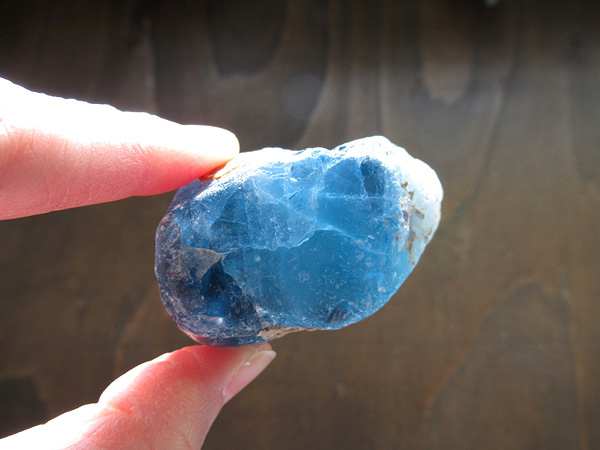 ブルーフローライト アフガニスタン産 原石 販売 天然石専門店/鬮石