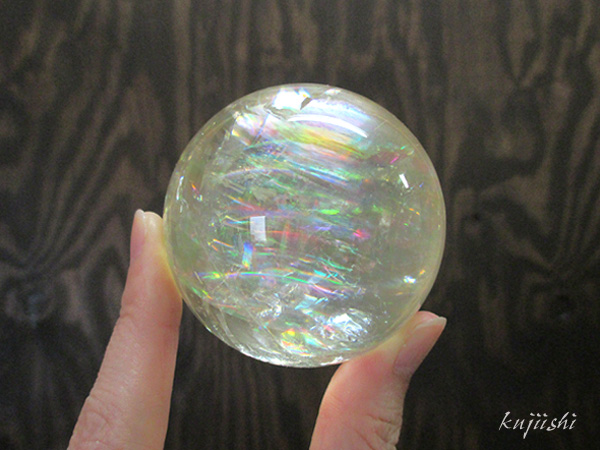 レインボーゴールデンカルサイト高品質 販売 天然石専門店【鬮石】