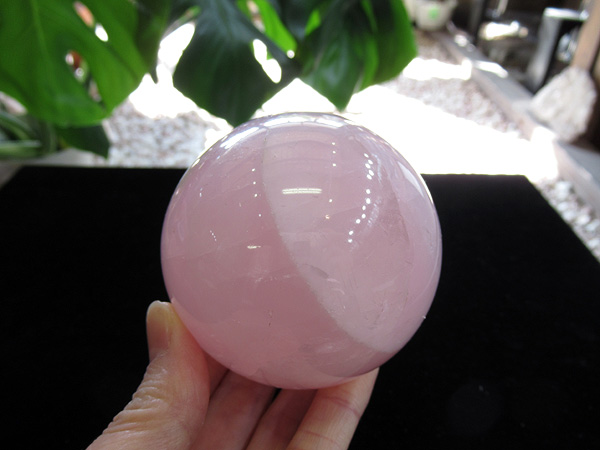 ローズクォーツ 丸玉 紅水晶 販売 | 天然石専門店 【鬮石】
