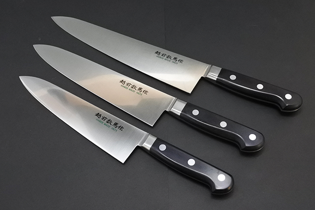 ステンレス】数馬 モリブデンバナジウム イノックス牛刀 刃渡210