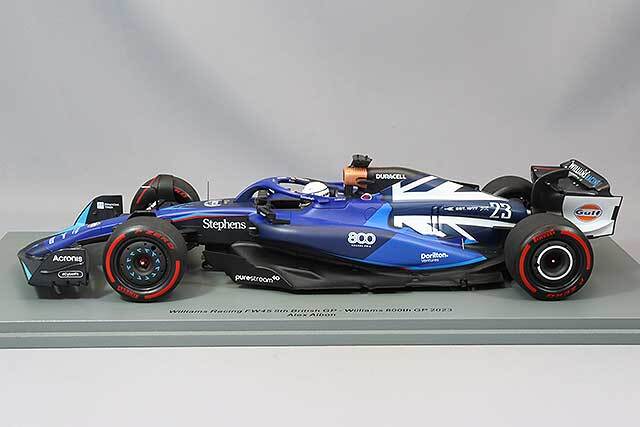 スパーク 1/18 ウィリアムズ F1 FW45 2023 F1 イギリスGP 8位 #23 A