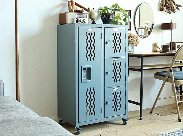 スチールチェスト Nicks（ニックス）Mサイズ｜北欧・ヴィンテージ