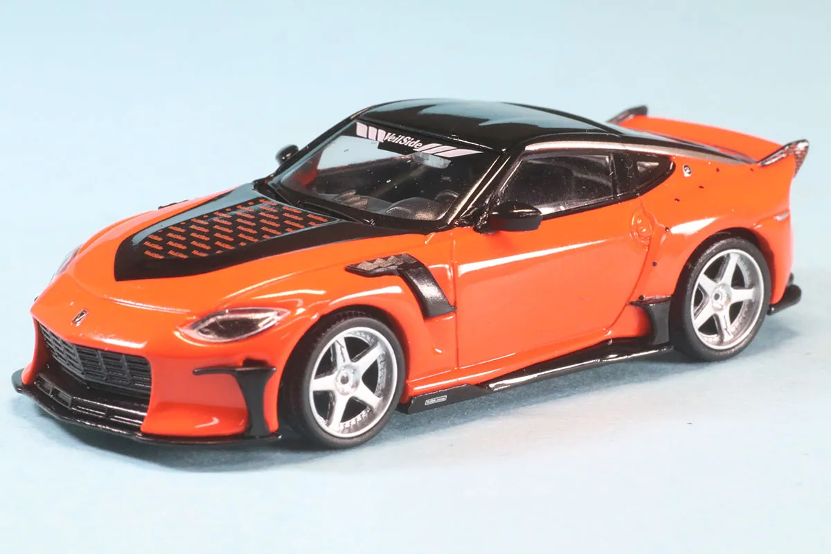 MINI-GT 1/64 ニッサン Z Veilside FFZ400 オレンジ (左ハンドル