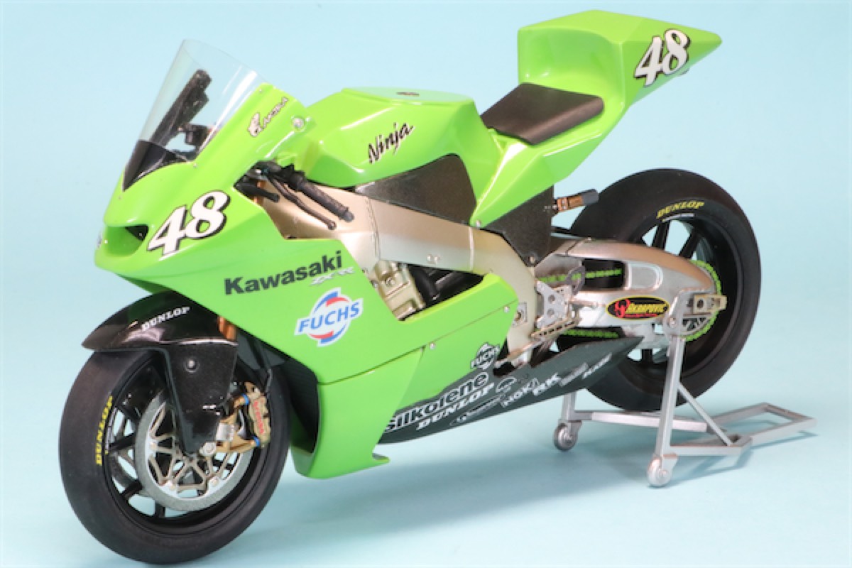 受注製作見本] ロムファクトリー 1/12 カワサキ ZX-RR モトGP 2002