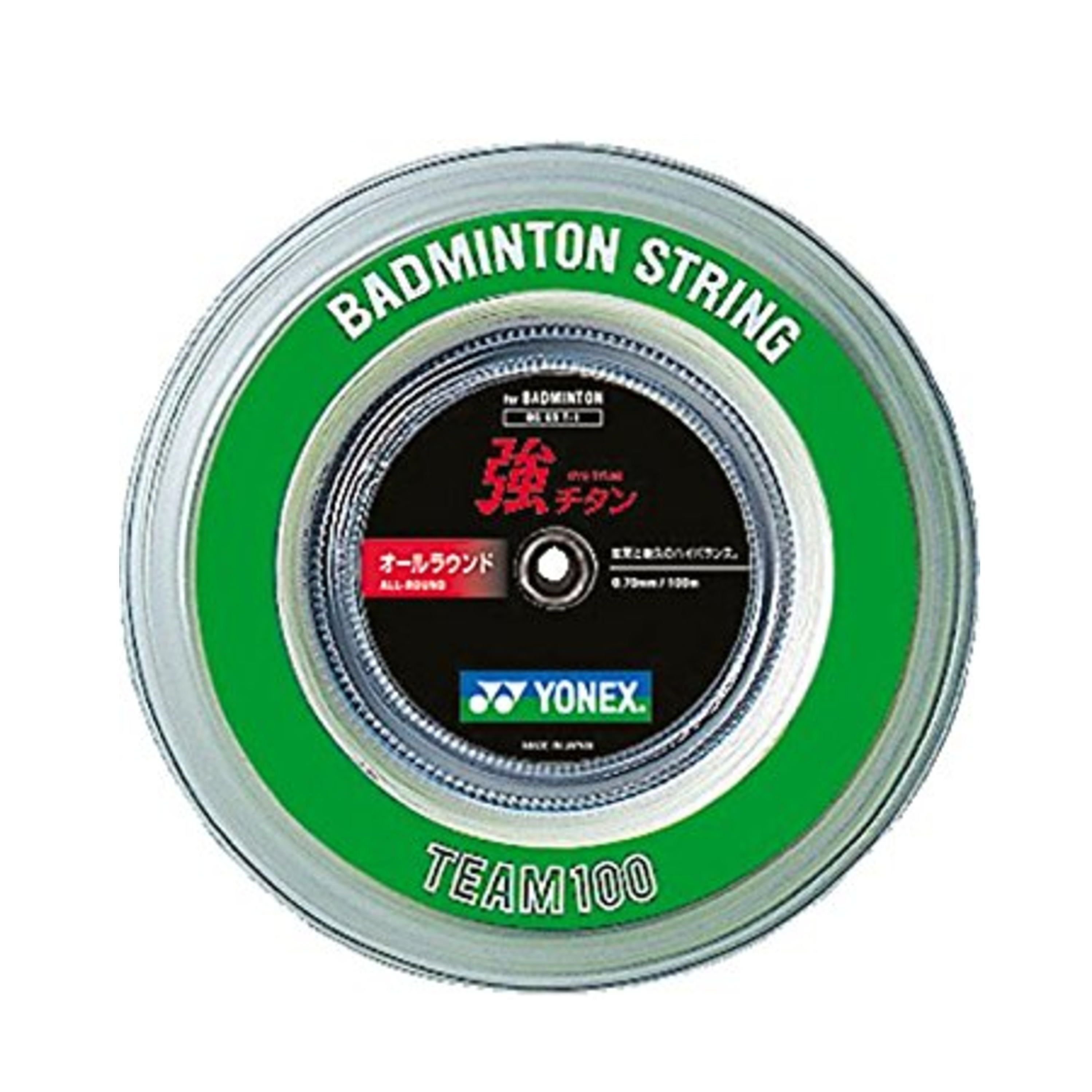 YONEXバドミントンストリング 強チタン 100mロール 品番：BG65TI-1