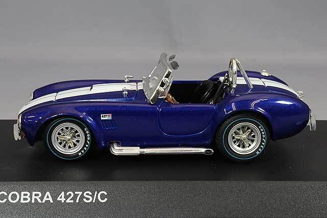 京商 1/43 シェルビー コブラ 427 S/C ノーマルスクリーン ブルー