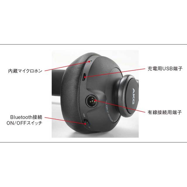AKG/K371-BT-Y3【ヘッドホン】【3年保証】