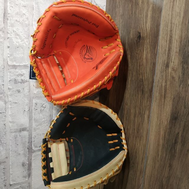 久保田スラッガー KSM-039 軟式用キャッチャーミット 広くやや深いポケット