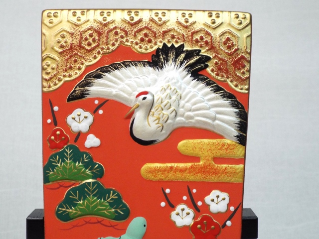 須はら飾り 羽子板