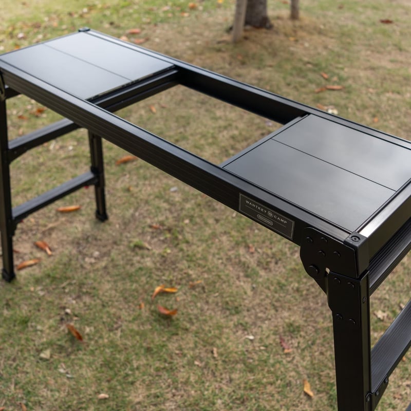 ハセガワアルミグリルテーブル HASEGAWA CAMP × LOCKFIELD EQUIPMENT アルミグリルテーブル