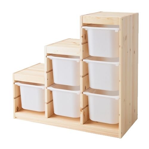 ☆トロファスト / TROFAST 収納コンビネーション ボックス付き