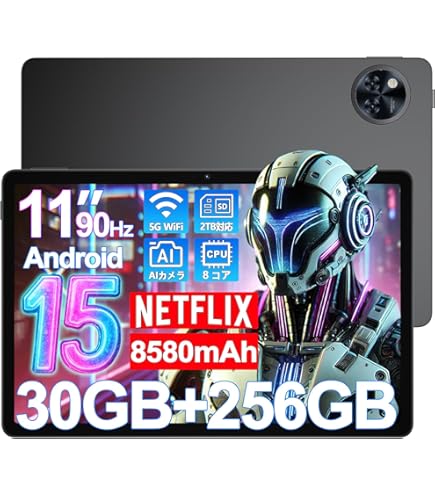 Amazon.co.jp: 【11インチ Android 15 初登場】Android15 タブレット