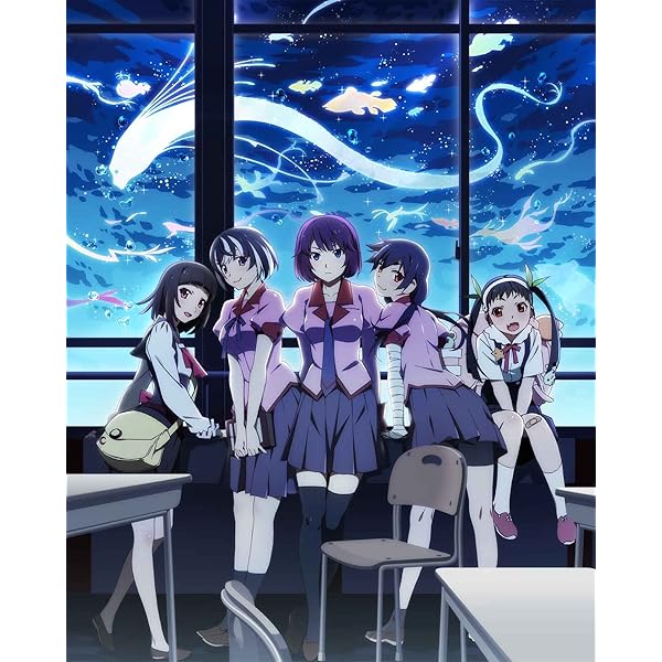 Amazon.co.jp: Monogatari Series Blu-ray Disc Box, DVD (English