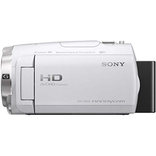 Sony HDR-CX680 W Camcorder Handycam Optical 30x Internal Memory