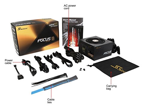 Seasonic FOCUS FM series 650w (SSR-650FM) 80 PLUS Gold Power