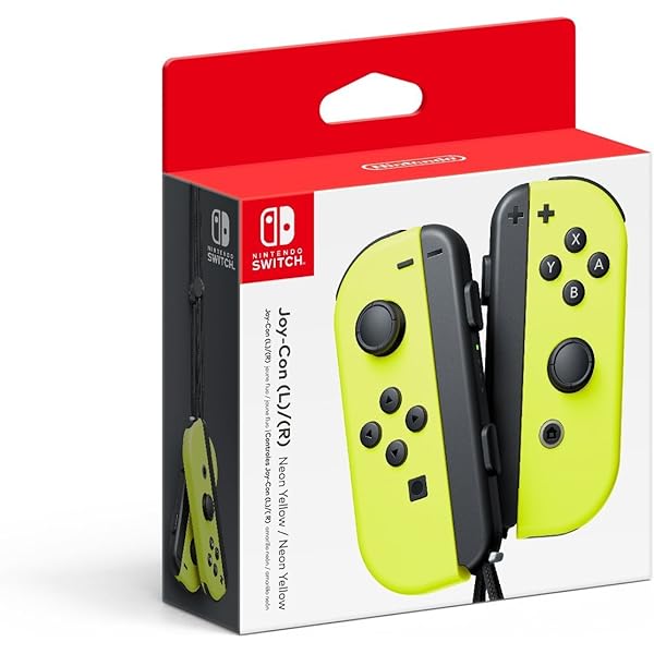 Amazon.com: Nintendo Switch - Joy-Con (L/R)-Neon Green/Neon Pink