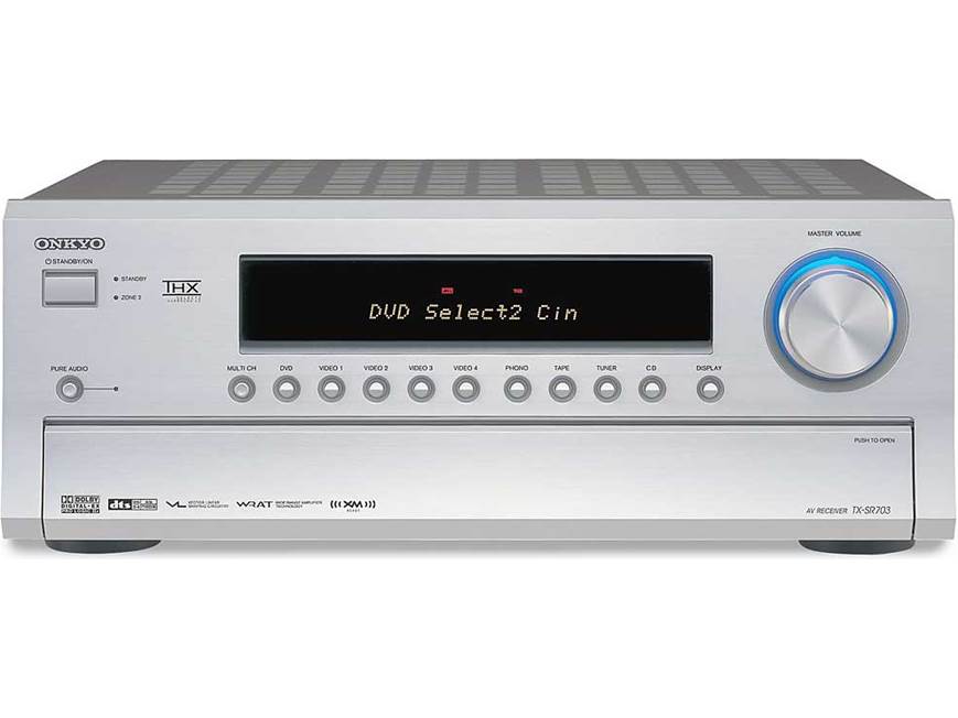 Onkyo TX-SR703 (Black) 7-channel home theater receiver (Black) at