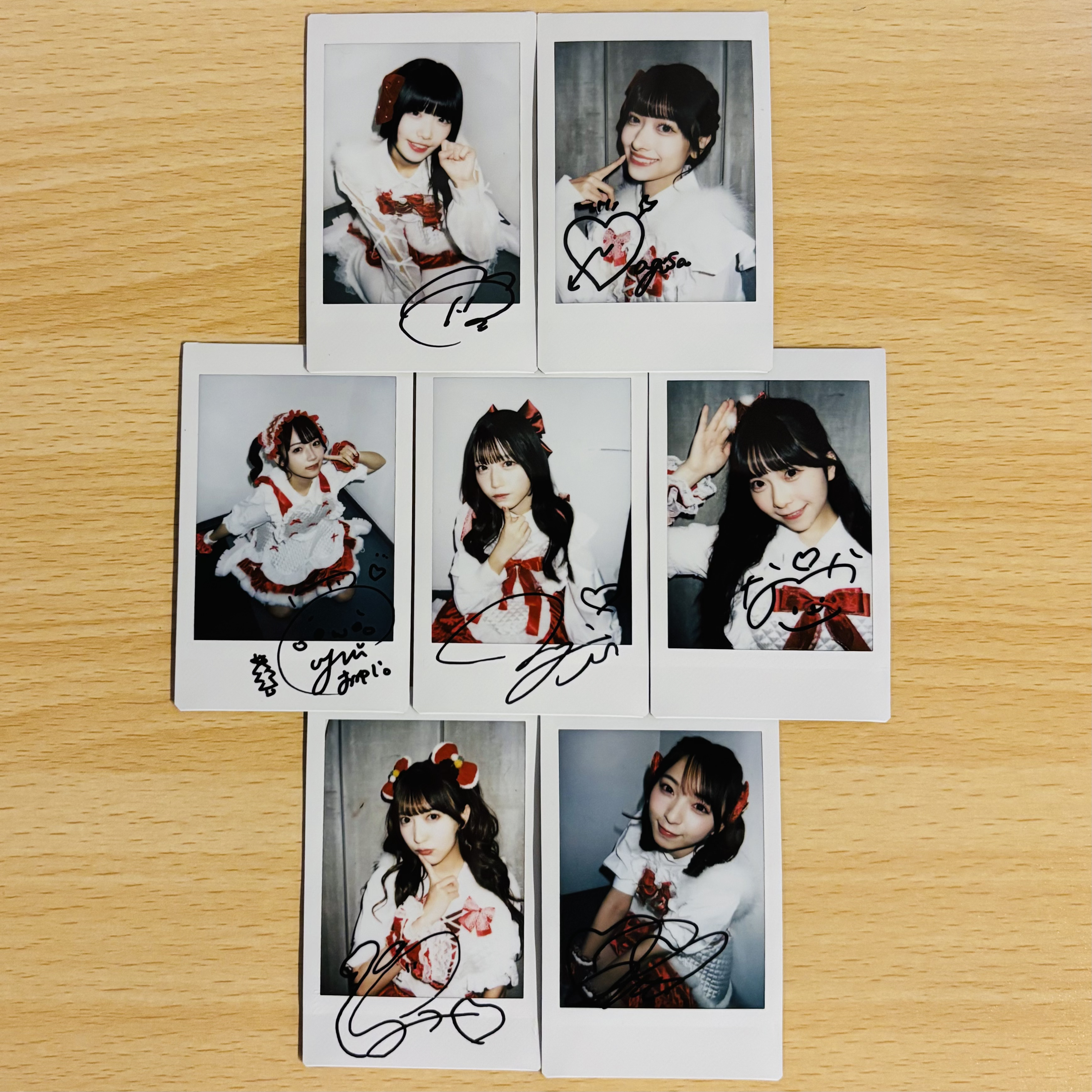 SWEET STEADY メンバー別チェキ（ランダムサイン入り）-クリスマス衣装