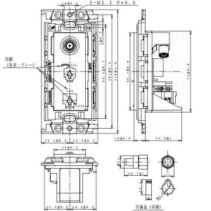WTF1681W (パナソニック)｜マルチメディアコンセント｜配線器具｜電材